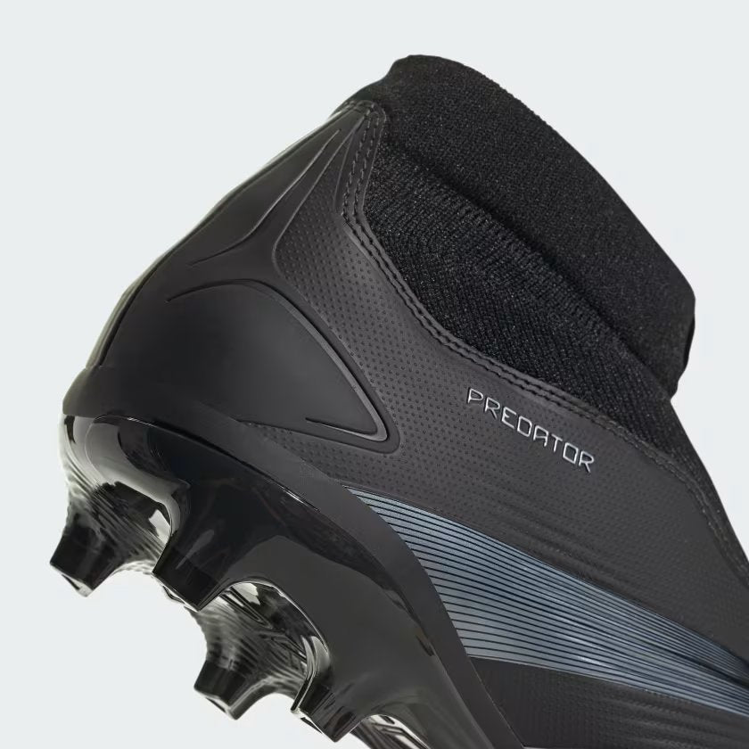 Adidas Predator League Laceless FG Carbon Black 🖤