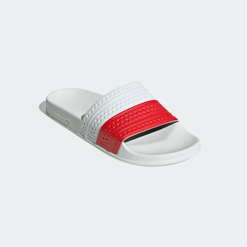 Adidas Adilette Cloud White Red
